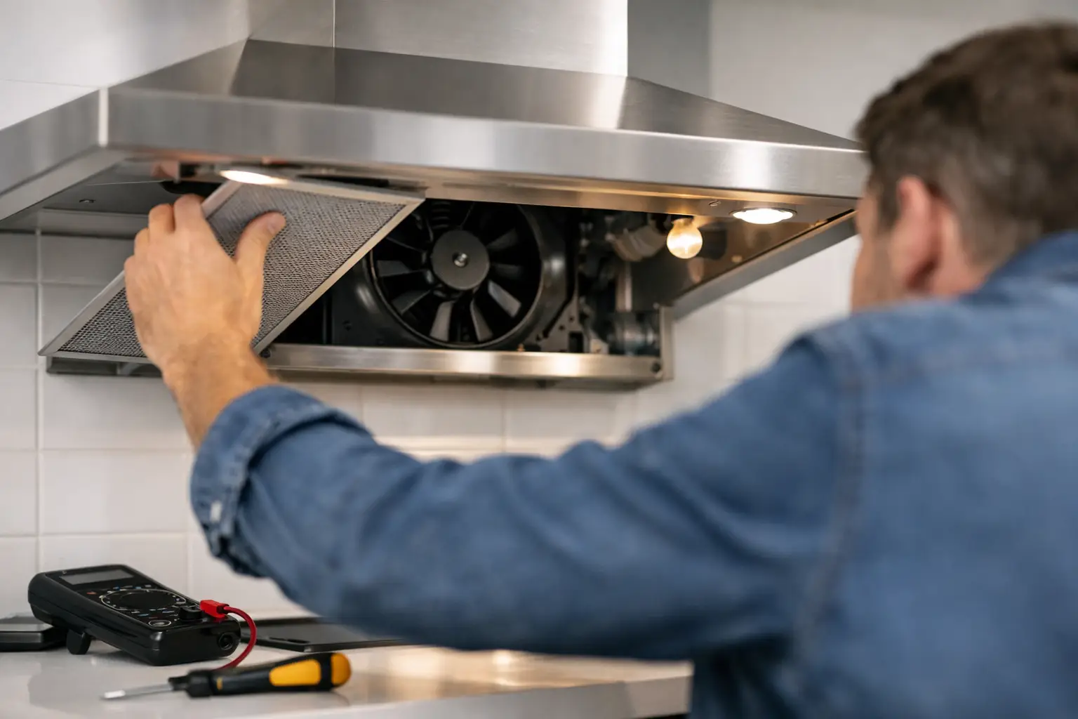 Range Hood Fan Not Working? Check These First